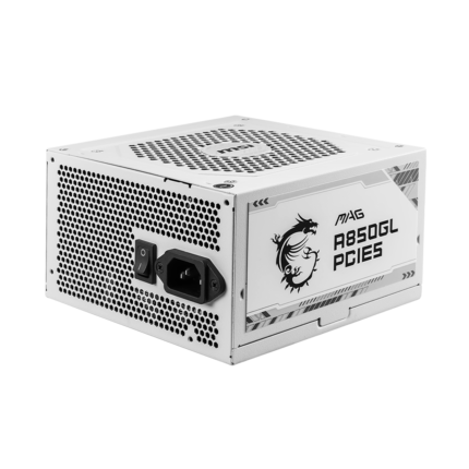 MSI MAG A850GL 850W GOLD FULLY MODULAR PCIE 5.0 POWER SUPPLY