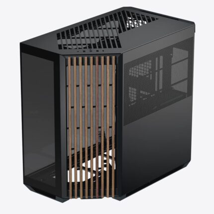 APNX V1 WOOD/BLACK GLASS EDITION CASE [ V1-W-BK-V1 ]