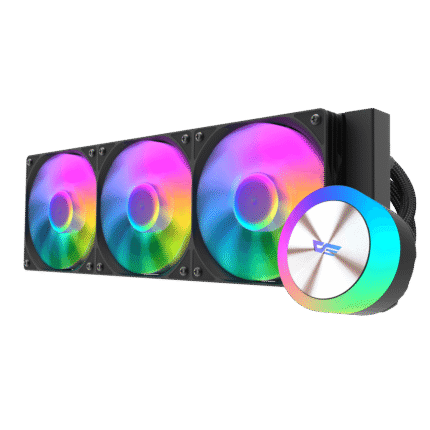DARKFLASH DG360 BLACK 360MM ARGB LIQUID COOLER