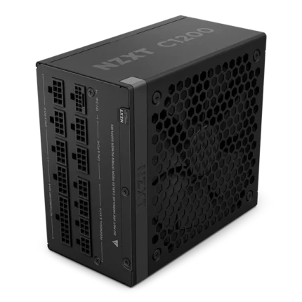 NZXT C1200 1200W GOLD FULLY MODULAR PCIE 5.0 BLACK POWER SUPPLY