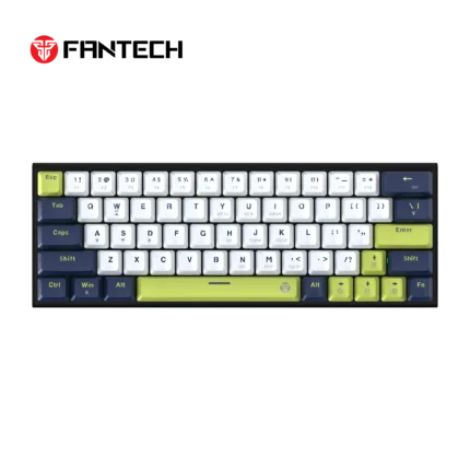 FANTECH MK874 V2 WHITE 60% RED SWITCH KEYBOARD