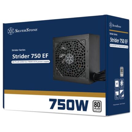 SILVERSTONE STRIDER 750 EFA 80 PLUS 750W ATX POWER SUPPLY