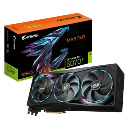 GIGABYTE AORUS MASTER RTX 5070 TI 16GB GRAPHIC CARDS